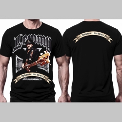 Motorhead - Lemmy čierne pánske tričko materiál 100% bavlna Motorhead - Lemmy čierne pánske tričko materiál 100% bavlna